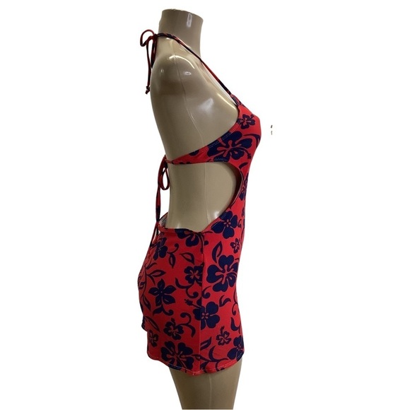 Indecent Proposal by Zuliana mini dress with cut out design and halter tie - Picture 2 of 3